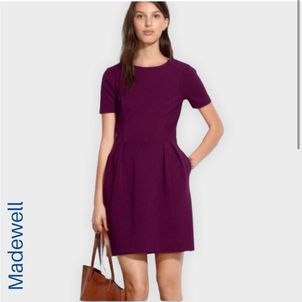 Madewell- Ribbed Dress With Pockets- 0